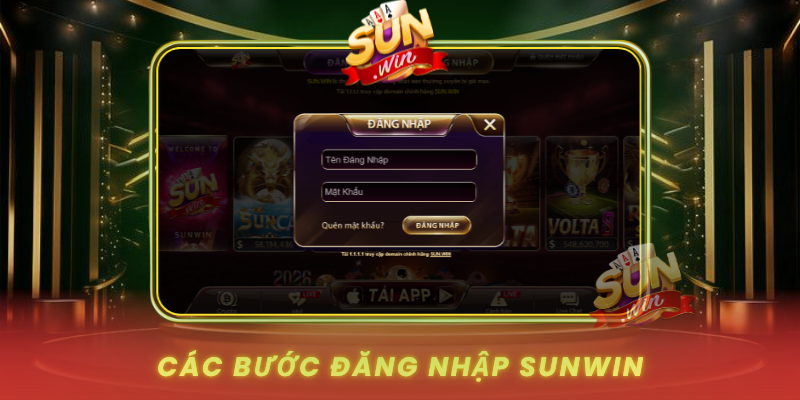 Cac Buoc Dang Nhap Sunwin An Toan Va Nhanh Chong
