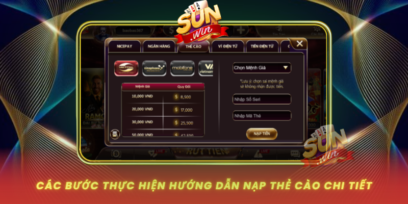 Cac Buoc Thuc Hien Huong Dan Nap The Cao Chi Tiet