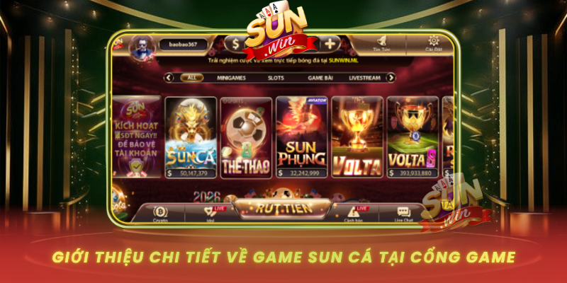 Gioi Thieu Chi Tiet Ve Game Sun Ca Tai Cong Game