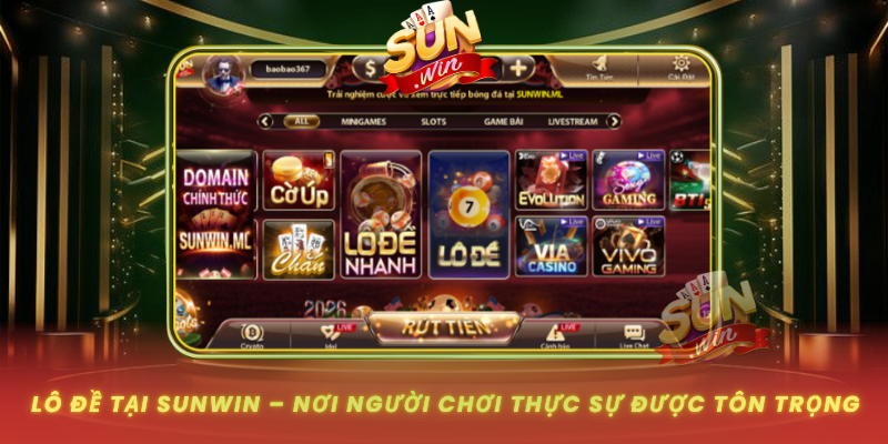Khám Phá Lô Đề – Sân Chơi Đổi Vận Hấp Dẫn Tại SUNWIN 1 Lo De Tai Sunwin Noi Nguoi Choi Thuc Su Duoc Ton Trong