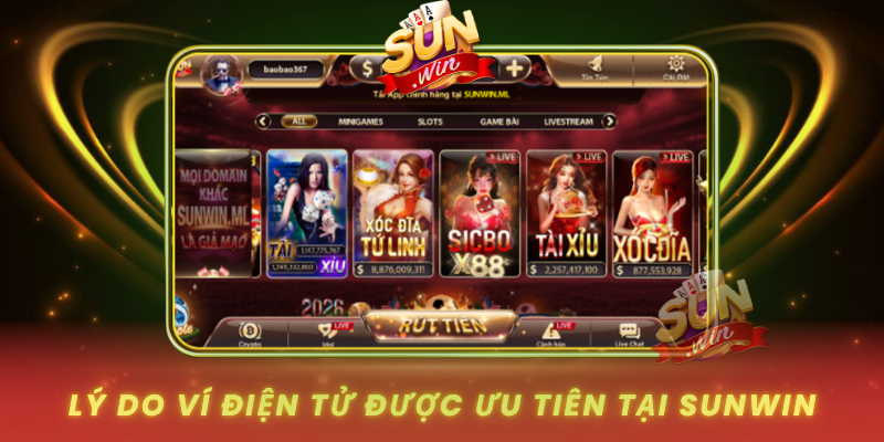 Ly Do Vi Dien Tu Duoc Uu Tien Tai Sunwin