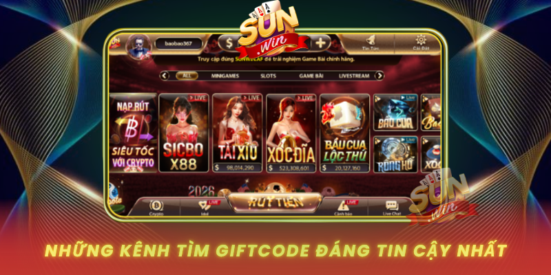 Nhung Kenh Tim Giftcode Dang Tin Cay Nhat