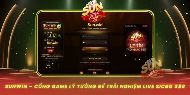 Live Sicbo X88 – Trò Chơi Xúc Xắc Đỉnh Cao Tại SUNWIN 3 Sunwin Cong Game Ly Tuong De Trai Nghiem Live Sicbo X88