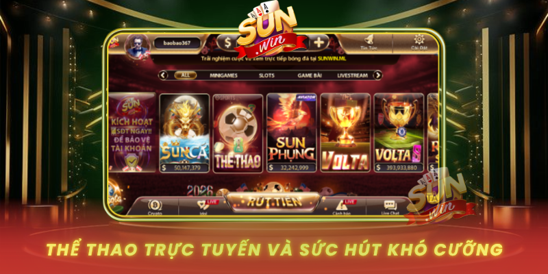 The Thao Truc Tuyen Va Suc Hut Kho Cuong