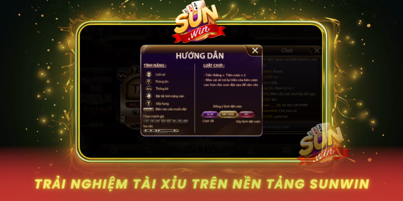 Trải Nghiệm Tài Xỉu – Sân Chơi Đổi Thưởng Hấp Dẫn Nhất 3 Trai Nghiem Tai Xiu Tren Nen Tang Sunwin