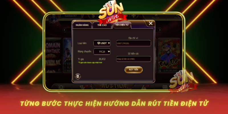 Tung Buoc Thuc Hien Huong Dan Rut Tien Dien Tu