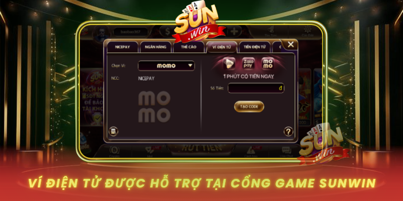 Vi Dien Tu Duoc Ho Tro Tai Cong Game Sunwin