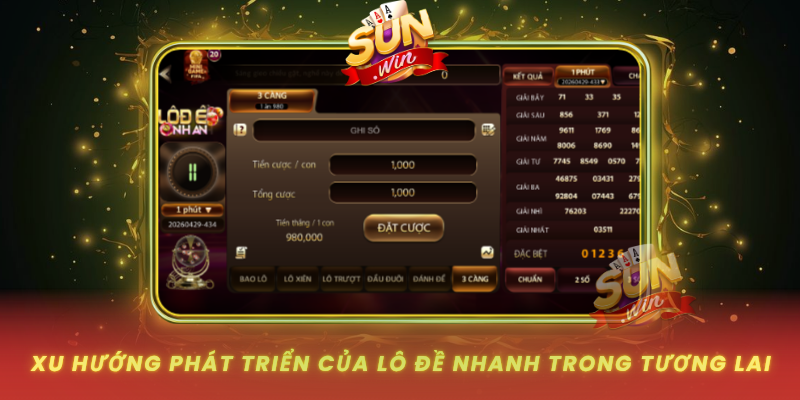 Khám Phá Lô Đề Nhanh – Xu Hướng Cược Số Thời Đại Mới 3 Xu Huong Phat Trien Cua Lo De Nhanh Trong Tuong Lai